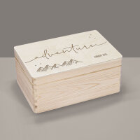 Memory box "Carlson - adventure" wood personalized
