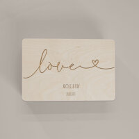 Reminder box "Carlson - love" personalized XL (60x40x23 cm) with handles