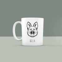 Personalized cup “Best Friend – sheepdog”